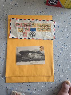 2  old China envelope lot TTT 0009