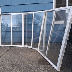3 Vinyl Windows 48x60 Slider 