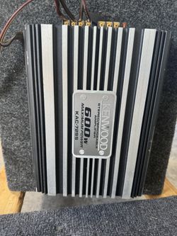 Kenwood Amplifier 600 W $75
