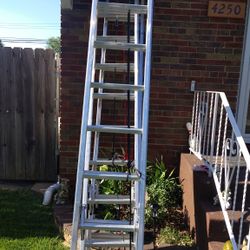 2 -20' , 1 -24' , Aluminum Extension Ladders