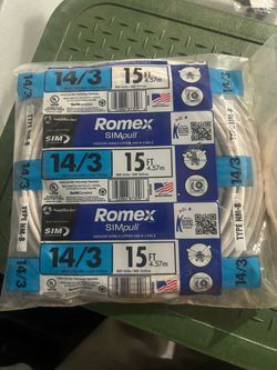 14-3 romex wire