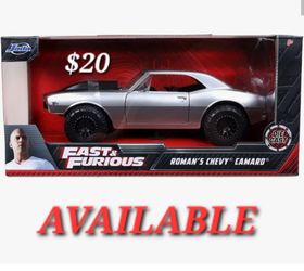 Fast & Furious Roman's 1967 Chevy Camaro Die-Cast Vehicle