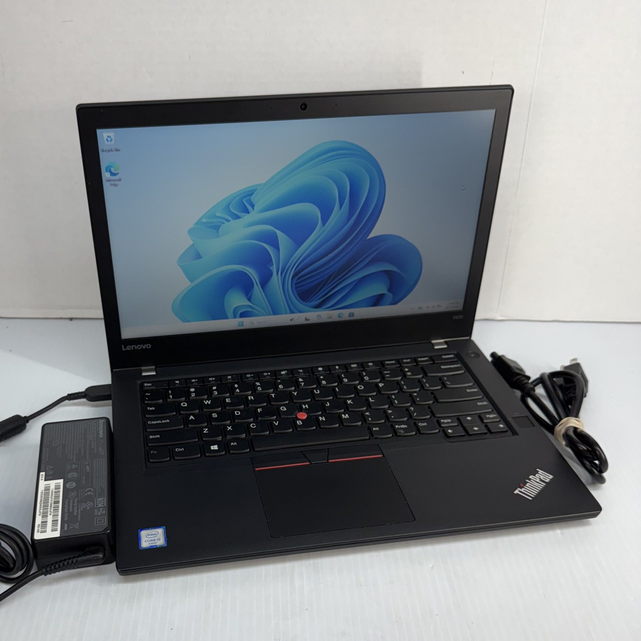 Lenovo ThinkPad T470 Core i5 14" Windows 11 Pro Laptop 256GB SSD 16GB RAM