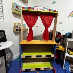 Wooden Theater/farmers Market Stand 