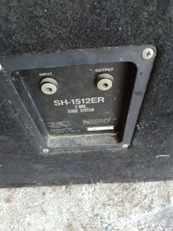 Electro-Voice SH-1512ER 2-Way Stage Monitor