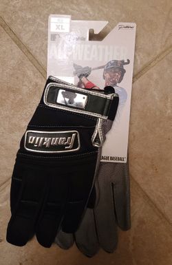 Franklin Size X-LARGE All Weather Batting Gloves
