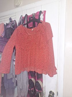 Red Blouse