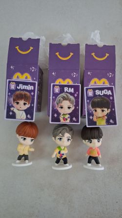 McDonald's BTS TinyTan Toys