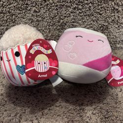 Valentine’s Day Squishmallows (4.5-5”)