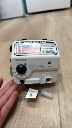 Gas water heater control