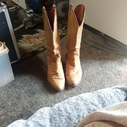 J. Chisholm  Ostrich Boots