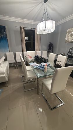 White chairs