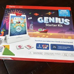 Osmo Genius Starter Kit + 5 Educational Learning Games