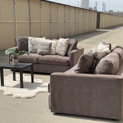 Couch And Loveseat Set 