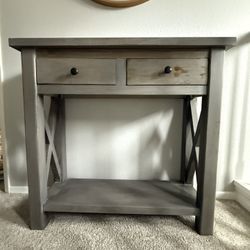 Wood Entry Table