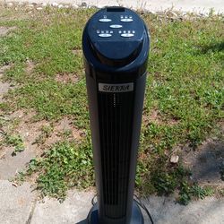 !! Floor Fan  Doesn't  OSCULATE  Works good