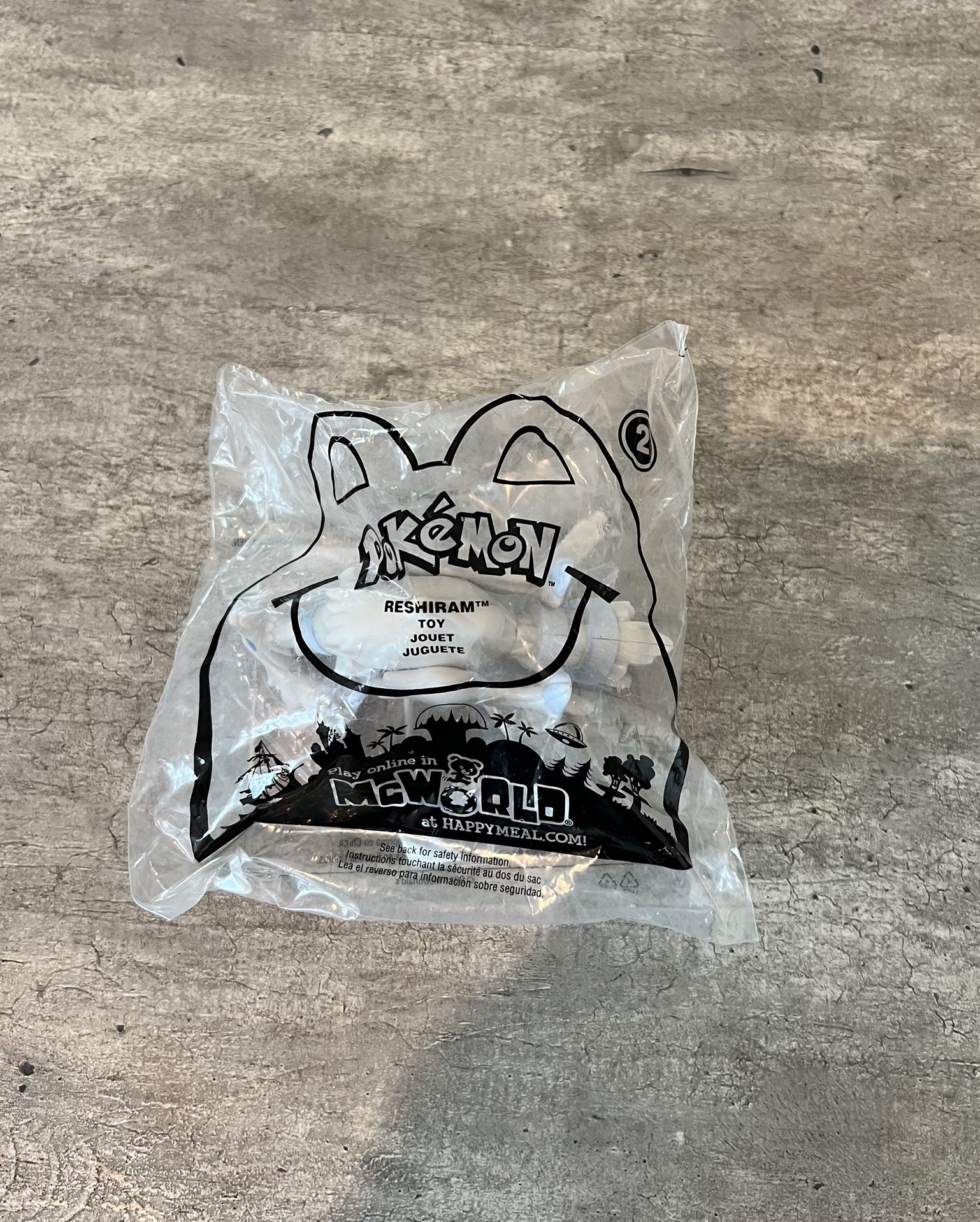 Pokémon 2011 McDonald’s Happy Meal Toy 2 Reshiram