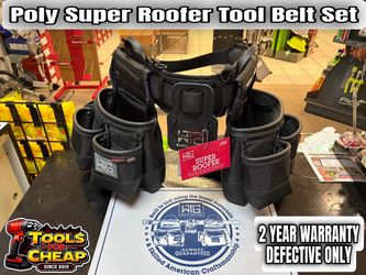 Weaver tool gear Poly Super Roofer Tool Belt $449 set.