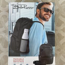 Packable Backpack And Hip Pack 