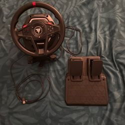 Thrustmaster  T128 Racing Simulation Wheel And Pedals