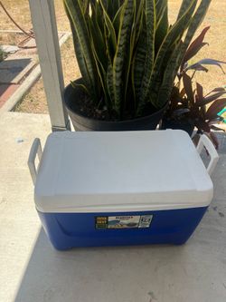 48 QT BLUE/WHITE IGLOO ICE CHEST COOLER