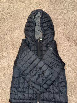 Black Columbia Hooded Puffer Jacket