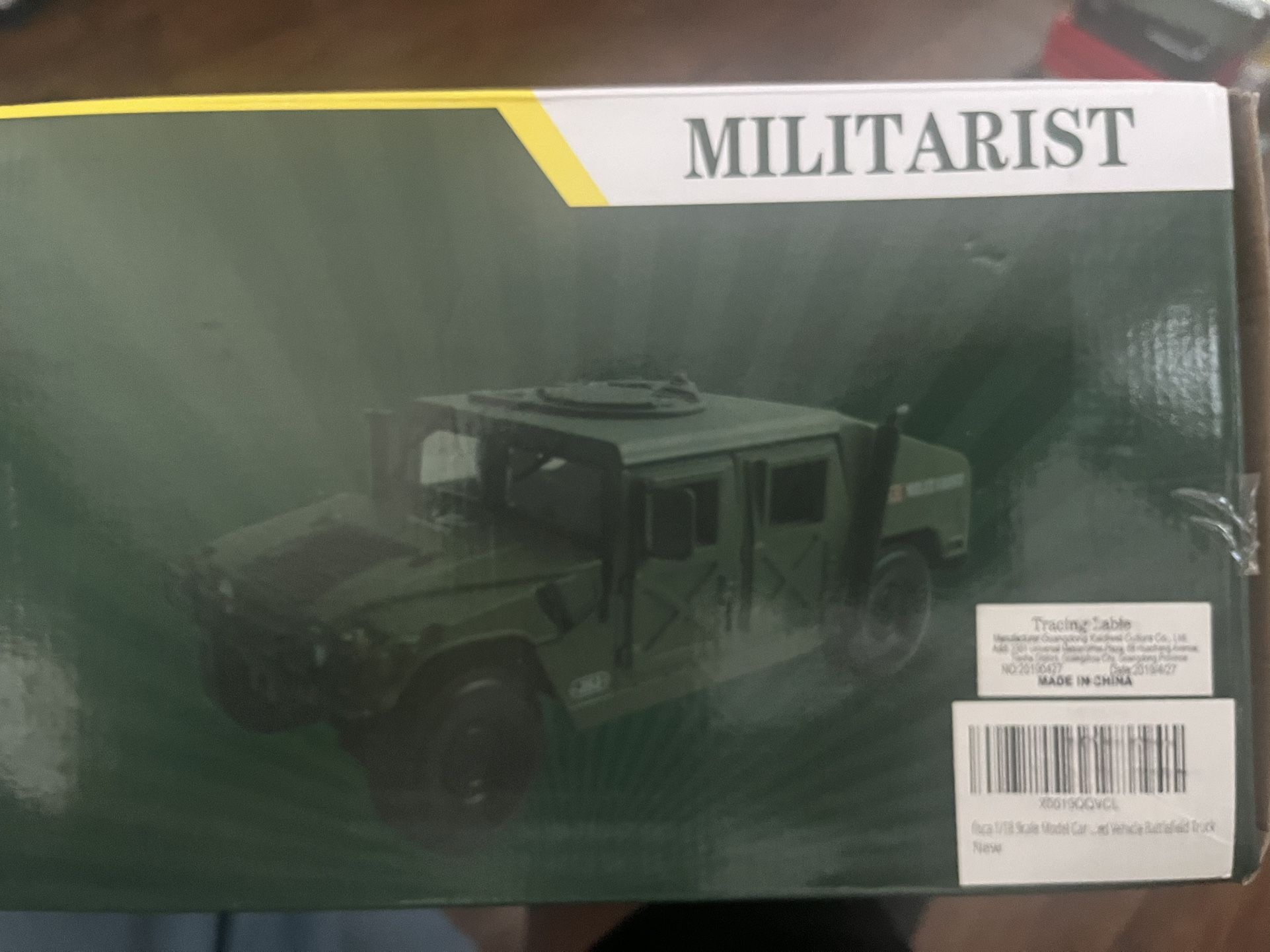 Humvee Die Cast