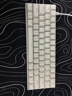 Geeky Yellow Switch gaming keyboard