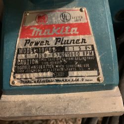 MAKITA ELECTRIC POWER PLANER