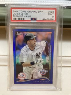 Derek Jeter Card 2014 Topps Opening Day blue #220