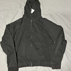 BOXY FIT HOODIE SWEATSHIRT 