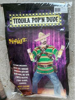 Costume- Tequila Poppin dude- men’s OS