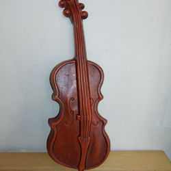 Violin Metal Art Vintage Instrument Wall Hanging