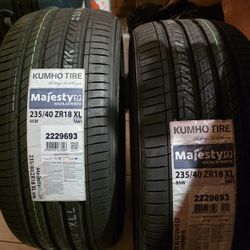 Kumho MAJESTY tires Set Of 2