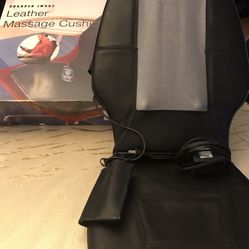 Leather Electric Massage Cushion For Chair