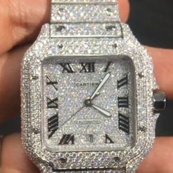 Moissanite Cartier VVS Diamonds Watch
