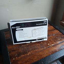 New EXIT Sign ALL PRO COOPER Lighting 