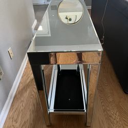 Glass Entry Way Table For Sell