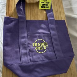 Trader Joes Mini Tote Bag New