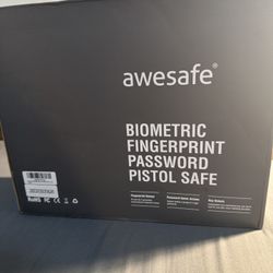 AWESAFE UPGRADED WITH FINGERPRINT PASSWORD IDENTIFICATION SAFE