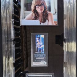 J Lo Signed, PSA-Certified, " The Boy Next Door " Movie Flyer Display Piece 