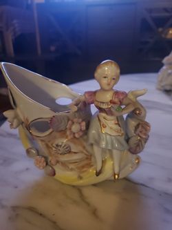 Vintage porcelain figurine