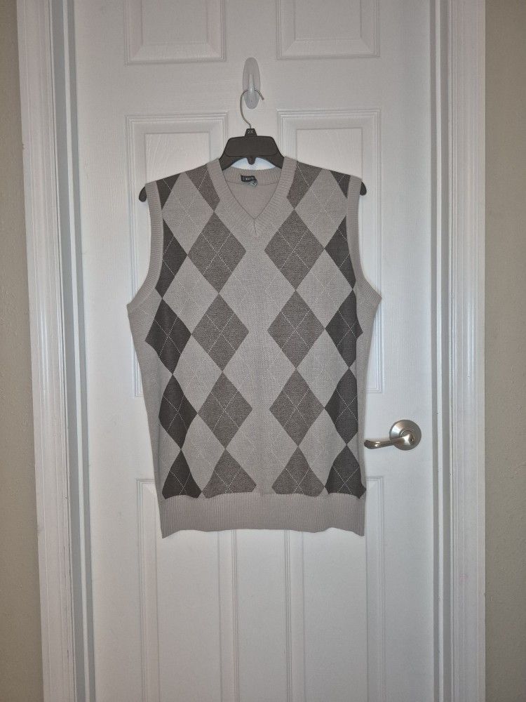 True Rock Vest Knitwear Argyle Sweater