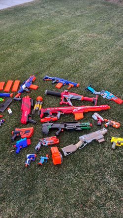 Nerf toy gun lot