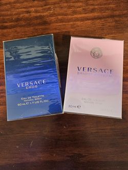 His And Hers Versace Eros And Versace Bright Crystal
