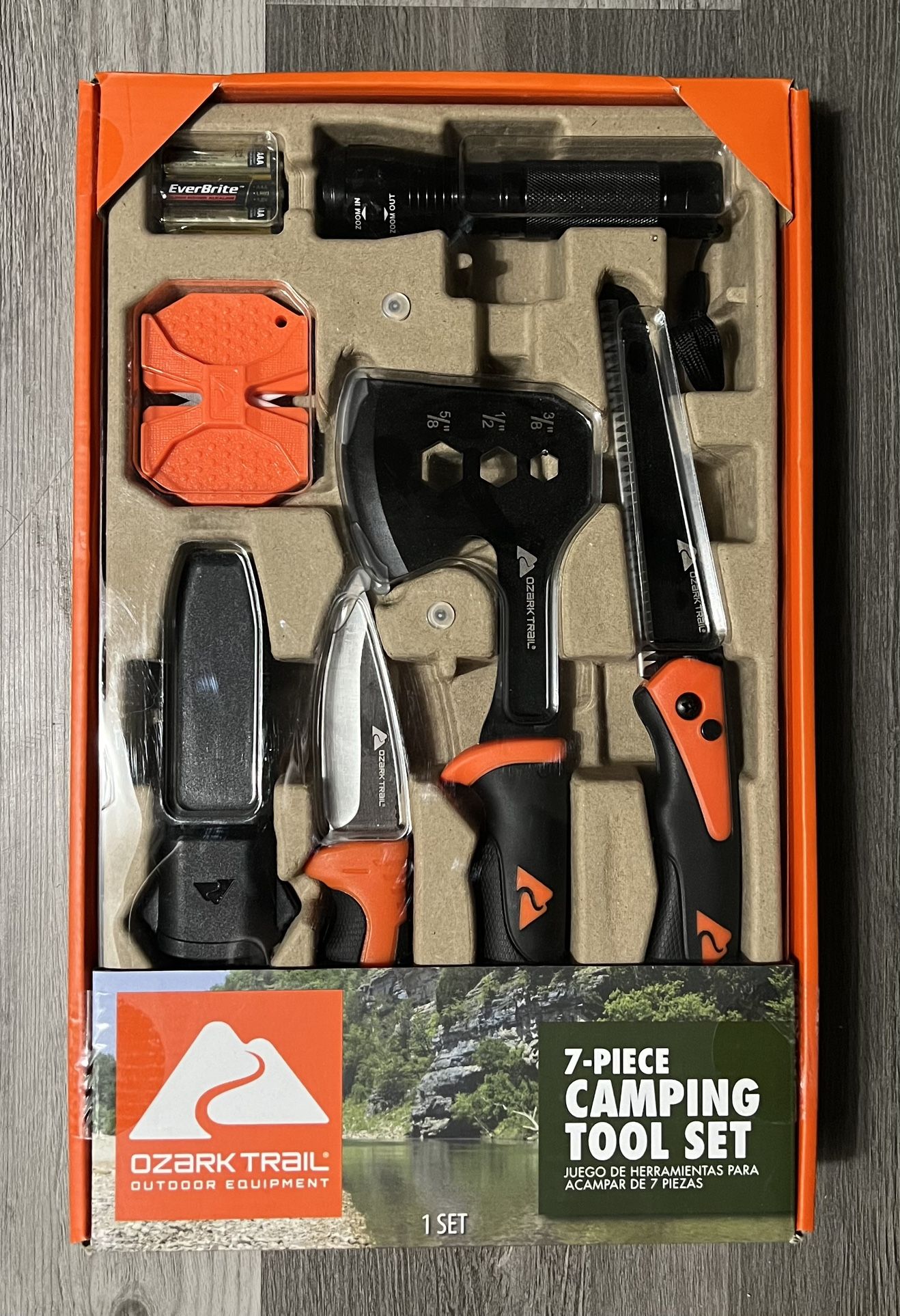 Ozark Trail 7-Piece Camping Tool Set