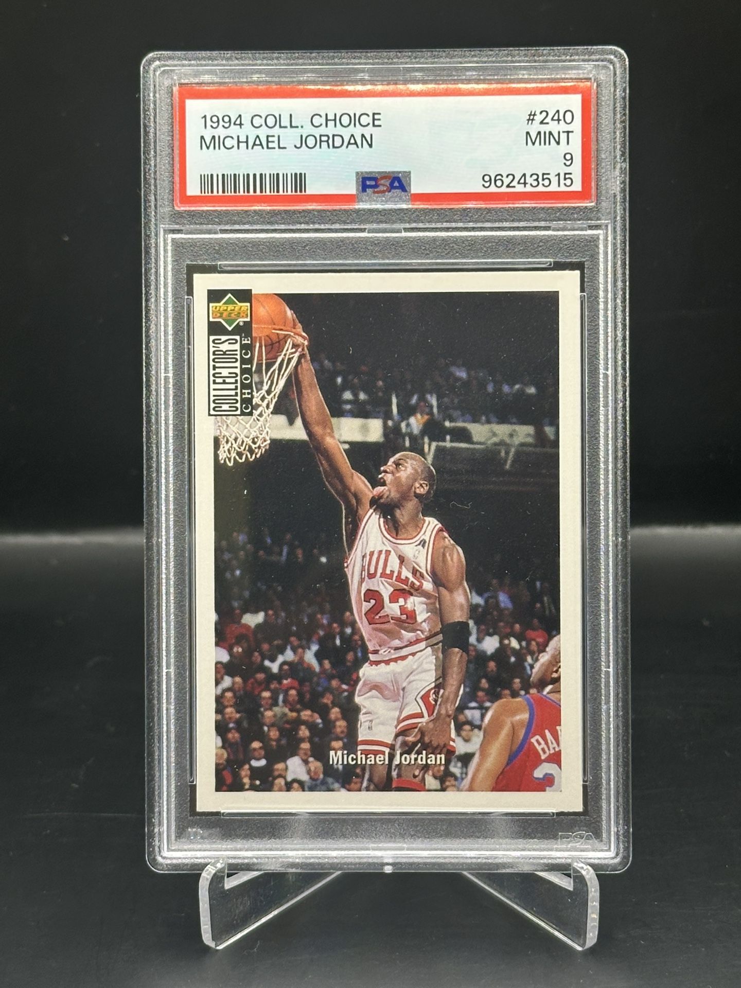 Michael Jordan 1994 Upper Deck Collectors Choice PSA 9 Chicago Bulls