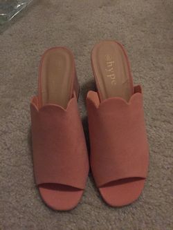 Women’s Pink Velvet High Heel sandal