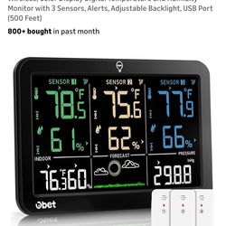 Weather Station Wireless Indoor Outdoor Thermometer
