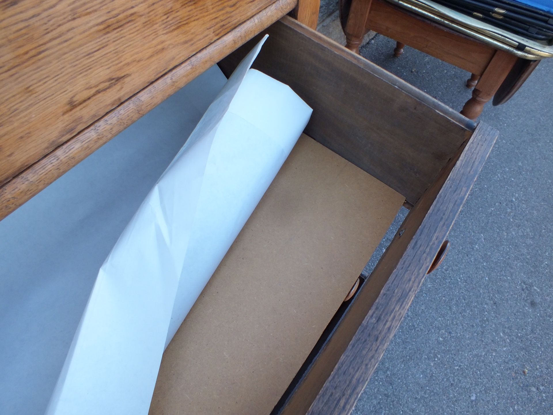 Antique Dresser with Mirror on Top